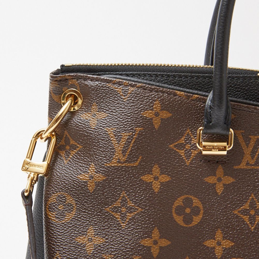 Louis Vuitton Pallas Monogram Noir Handbag Shoulder Bag - Picture 4 of 5